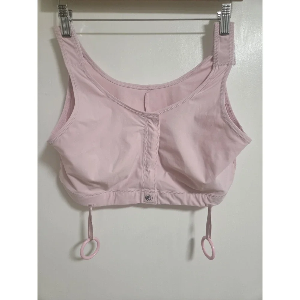 Masthead Elizabeth Pink Surgical Recovery Compression Bra XL Front Closure Post